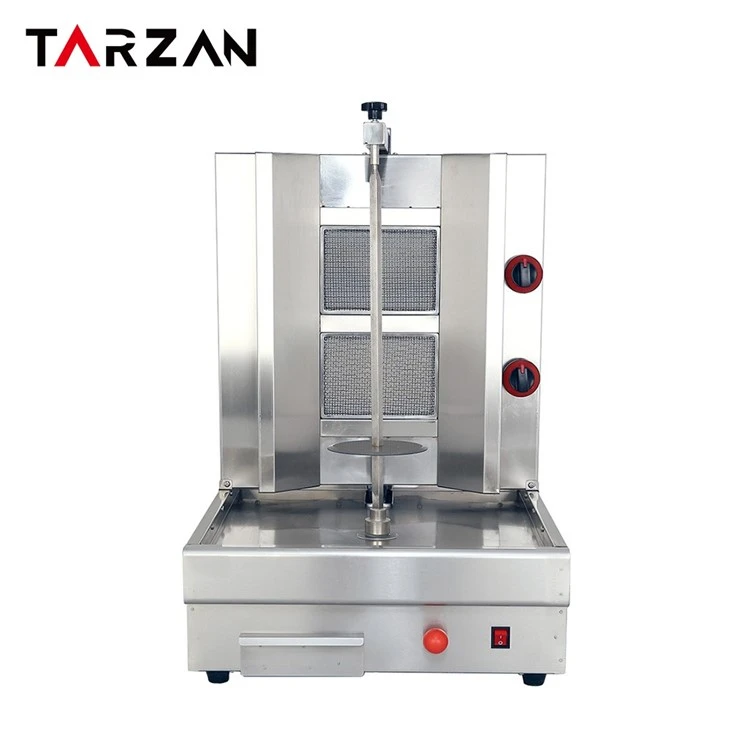 gas shawarma grill machine